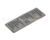00-950404 Hobart Label, Condensing Cycle