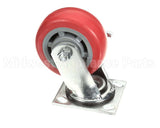 00-960518 Vulcan Hart Caster, 5 Red Swivel