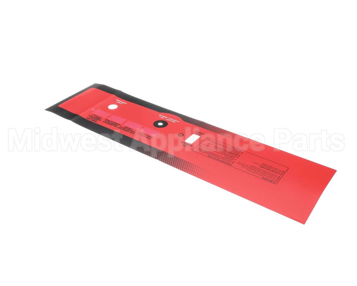 00-960864 Vulcan Hart Overlay, Control Panel