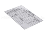 00-974949 Hobart Label, Overload Settings