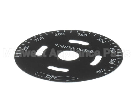 00-976876-00550 Vulcan Hart Temp Dial 550F