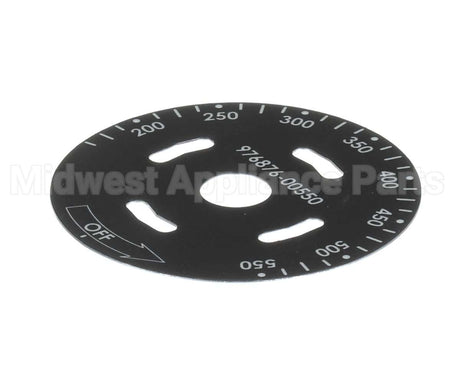 00-976876-00550 Vulcan Hart Temp Dial 550F