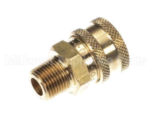 000-0242 Spray Master Socket, Qc, F-T, 3/8" Brass