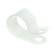 00000001 Compatible Glastender Cableclamp, 5/8, White Nylon