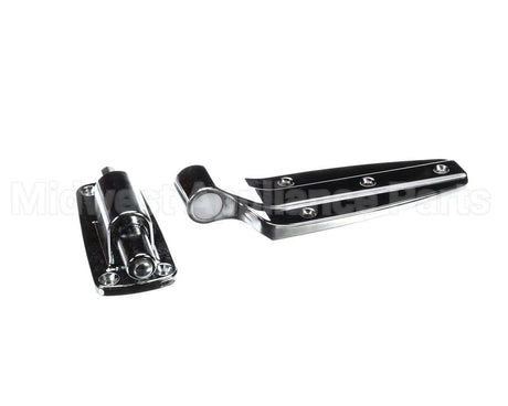 000000028 Imperial Brown Jshape Hinge- 1248-Flush- Chrome