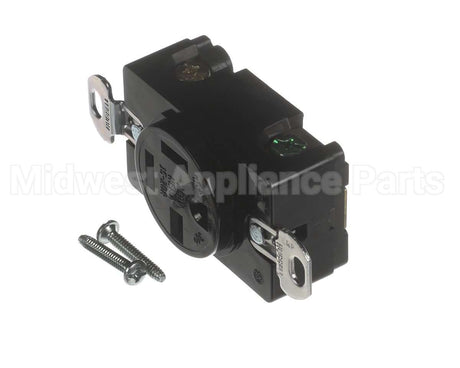 000008420 Hubbell Lighting Receptacle Str Blade 20A 3P 25
