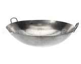 00001245 Imperial 24 Inch Wok Round Bottom With Two Metal
