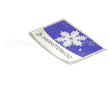 000014806 Manitowoc Ice Label Logo-Snowflake Welbilt