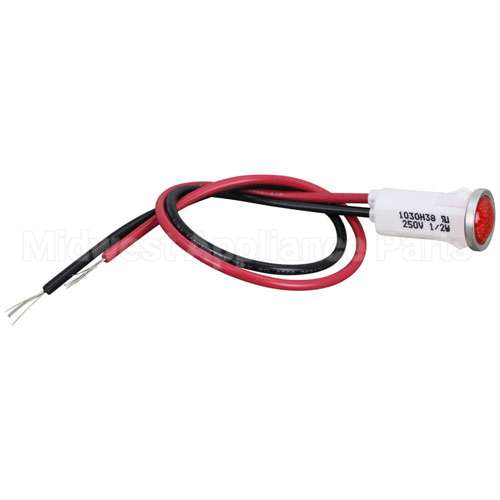 000274SP Compatible Merco Signal Light 1/2" Red 250V