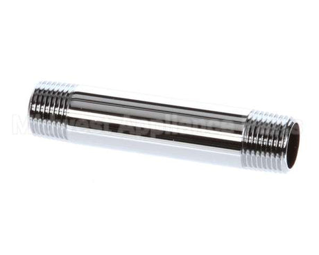 000358-40 T&S Brass Nipple / Riser, 3/8 Npt X 3 Long, Chrome