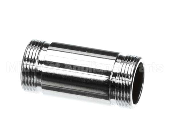 000694-40 T&S Brass B-0107 Short Nipple (Chrome-Plated)