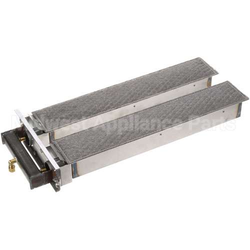 002-PL4836-7 Compatible Wood Stone Dual Nat Gas Burner Assy Wood Stone