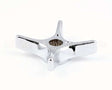 002521-45 T&S Brass 4-Arm Kitchen Handle, Chrome-Plated