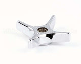 002521-45 T&S Brass 4-Arm Kitchen Handle, Chrome-Plated