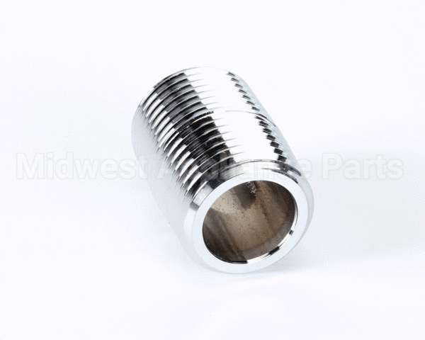 002534-25 T&S Brass 1/2 Npt Close Nipple (Chrome Plated)