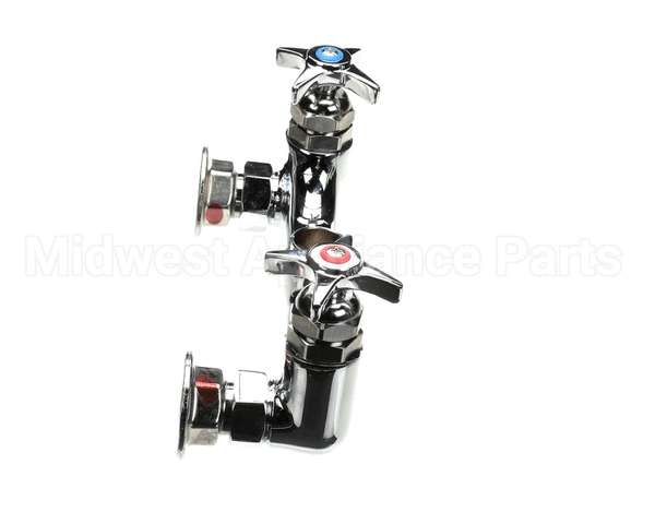 002840-40 T&S Brass Big-Flo Faucet Assembly, Swivel Outlet,