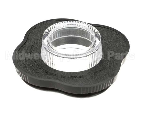004315 Waring 2 Pc. Clover Leaf Lid /Black