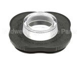 004315 Waring 2 Pc. Clover Leaf Lid /Black