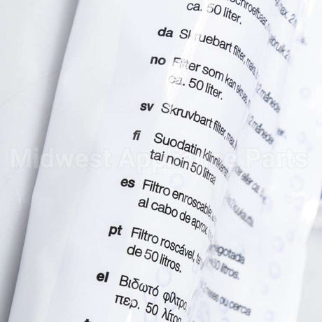 00461732 Bosch Water Filter