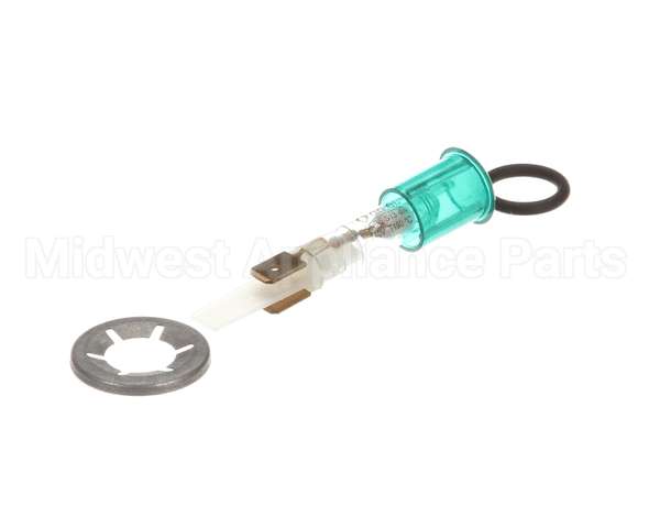 005010 Electrolux Professional Green Pilot Lamp Assembly; Round; 230V