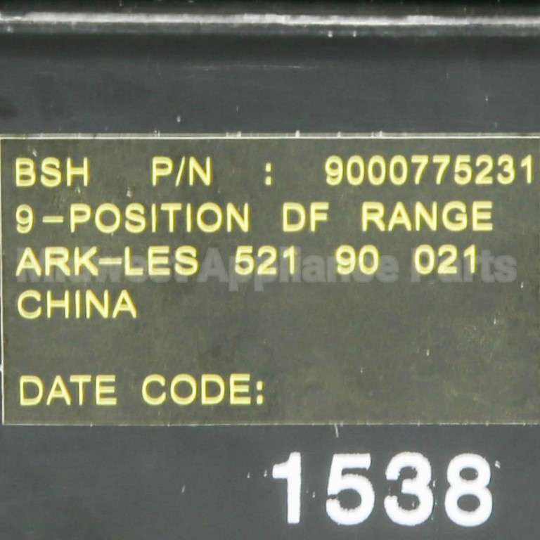 00627970 Bosch Switch-Selector