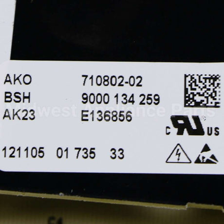 00675654 Bosch Control Unit