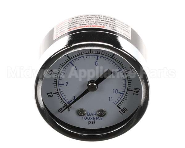 00684844 Multiplex Gauge 0-160 Psi 1/4Npt