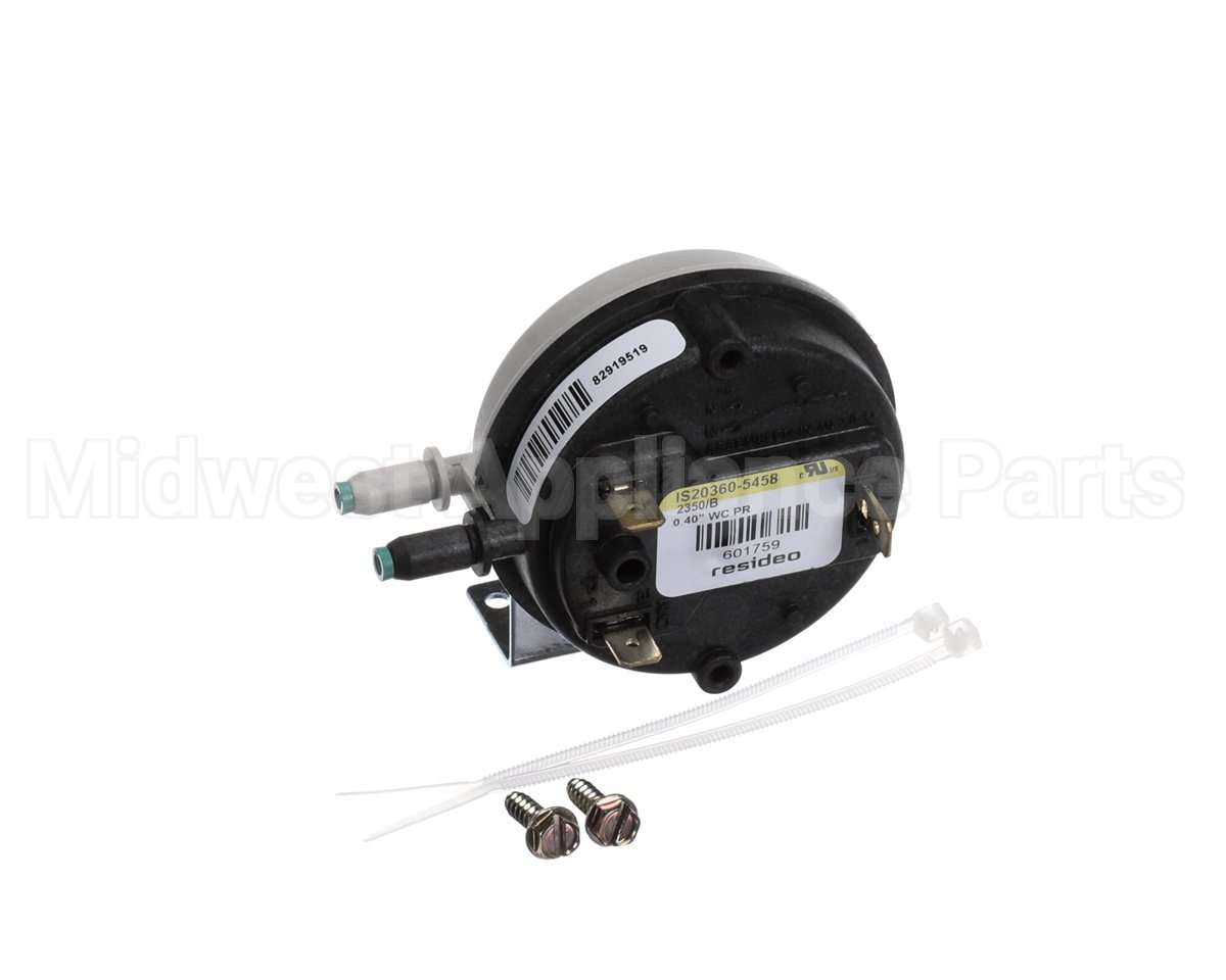 007158F Raypak Vent Press Switch N/C .40"Wc