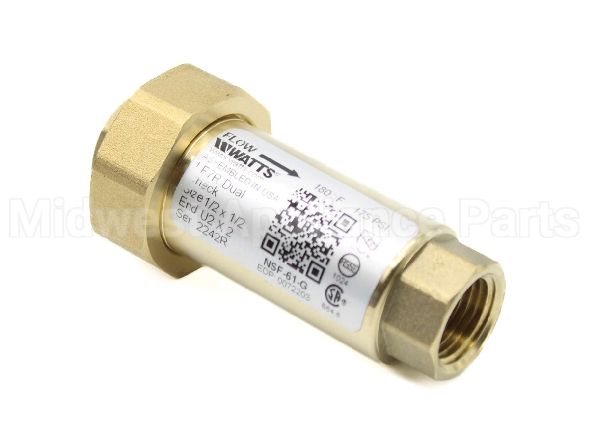 0072203 Watts 7-1/2, #7 Backflow Prev. 1/2"