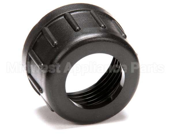00902338 Follett Cap, Nut, Ice Hose Coupling, Black
