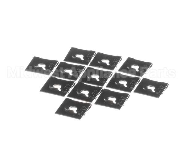 00917.7999 Bunn Clip,J #8-32 Sst .02-.04(Pkg/12)&
