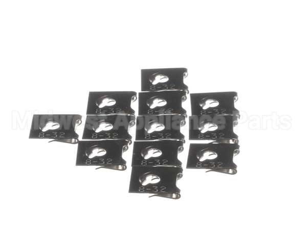 00917.7999 Bunn Clip,J #8-32 Sst .02-.04(Pkg/12)&