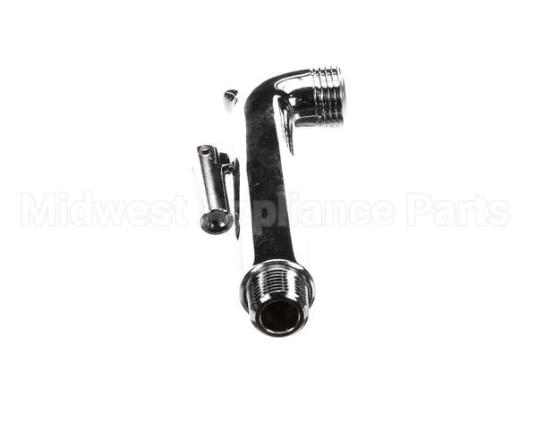 009545-40 T&S Brass Nozzle Assembly W/ Clevis (Chrome Plated