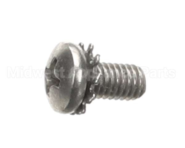 00982421 Follett Screw, Pan Hd, #10-32 X 3/8 Lg Sems W/Wa