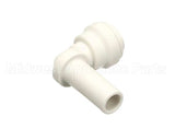 00988030 Follett Elbow, 1/4 Tube X 3/8 Stem, Polyproylene