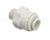 00991232 Follett Fitting, 1/4 Tube X 1/8 Mnpt Straight