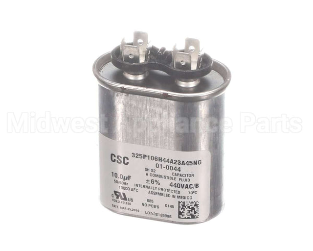01-0044 Nortek Run Cap,Oval,440V,10Uf