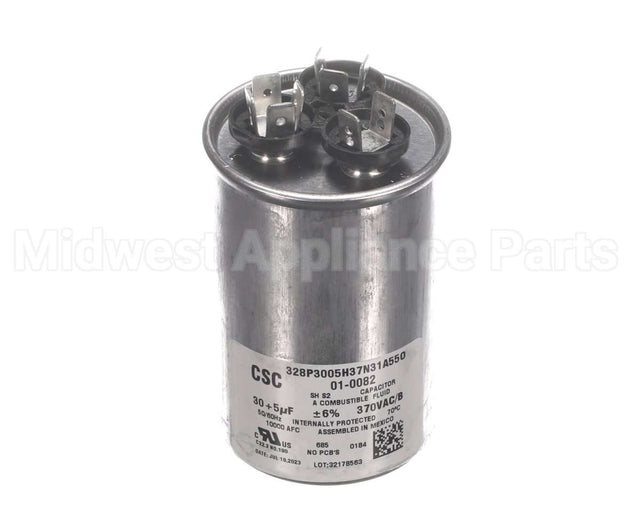 01-0082 Nordyne Dual Capac 30/5 Mfd 370V Round