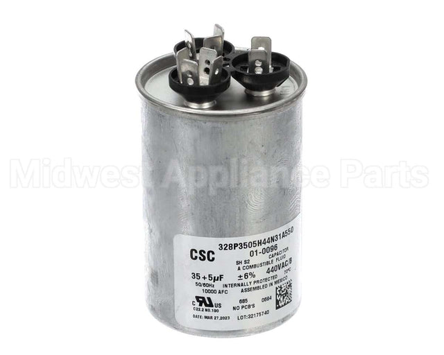 01-0096 Nordyne 35/5Mfd 440V Round Capacitor