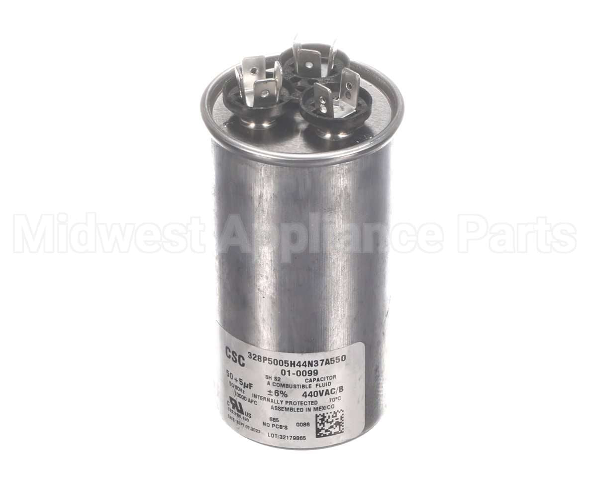 01-0099 Nortek Run Cap,Dual Round,440V,5+50Uf