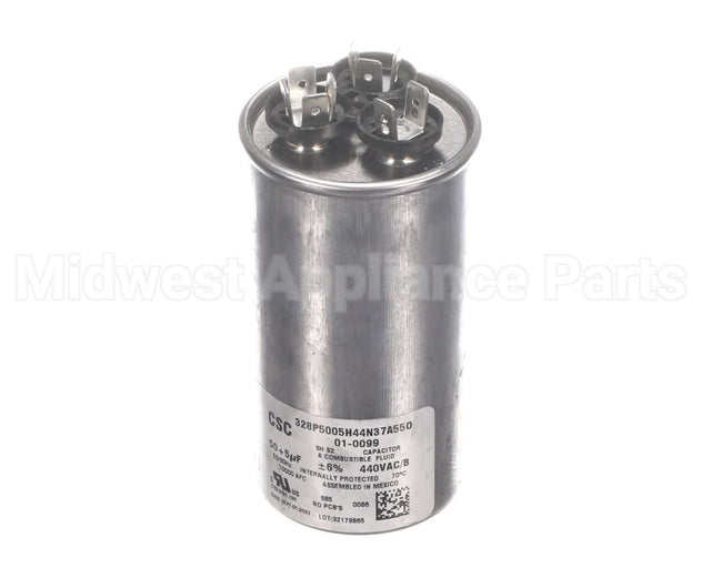 01-0099 Nortek Run Cap,Dual Round,440V,5+50Uf