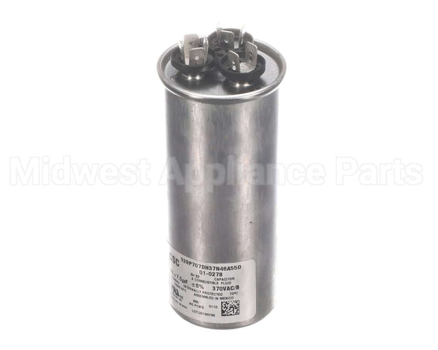 01-0278 Nortek Run Cap,Dual Round,370V,7.5+70Uf