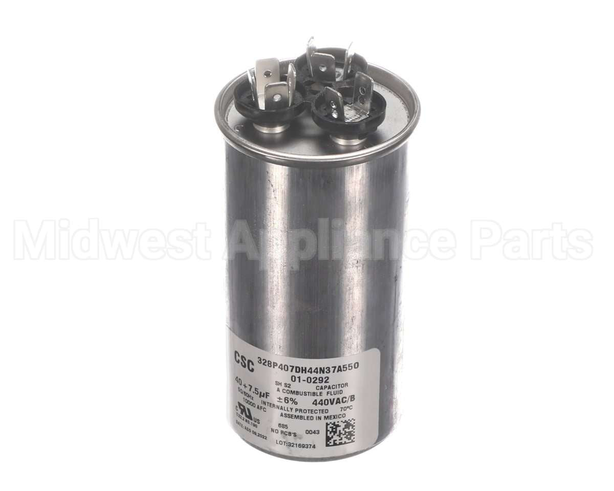 01-0292 Nortek Run Cap,Dual Round,440V,7.5+40Uf