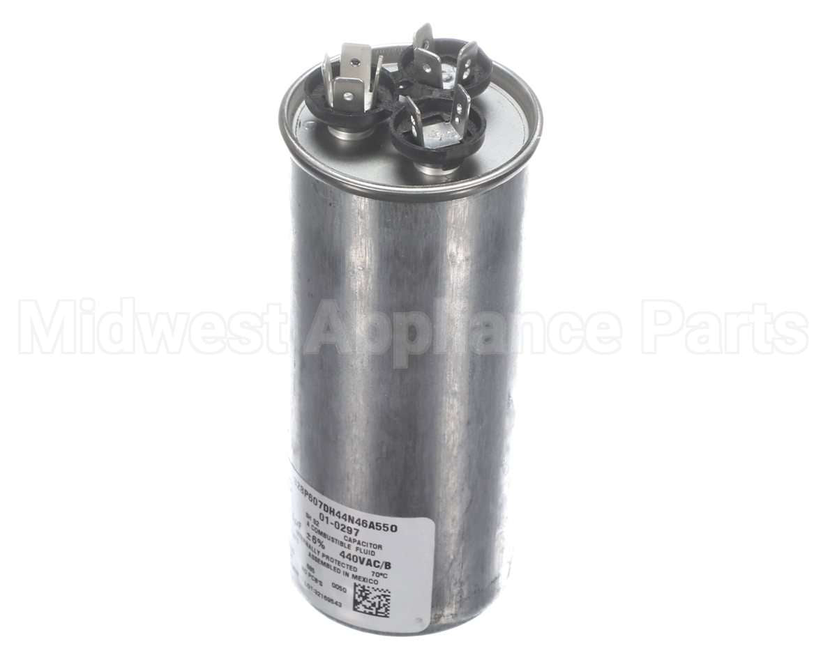 01-0297 Nordyne Dual Rnd Cap 440V 7.5+60Mfd