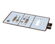 01-100V16-00831 Baxter Label,Control,Rpw,(Non Brand)