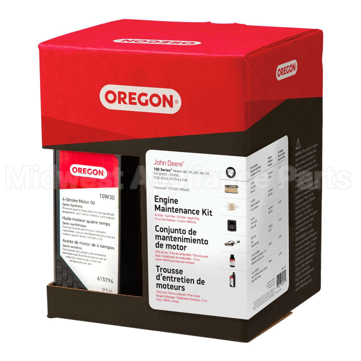 01-107 Oregon Maint. Kit Jhn Dr 100 Series