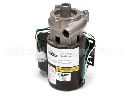 01000415 Glastender Pump, Water Recirculating, All