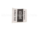 01000486 Glastender Decal, .75X1.877, Sanitizer