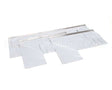 01000684 Glastender Curtain Set, Gt-24, Consists O