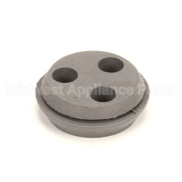 01000739 Compatible Glastender Grommet, Three Hole, Rubber